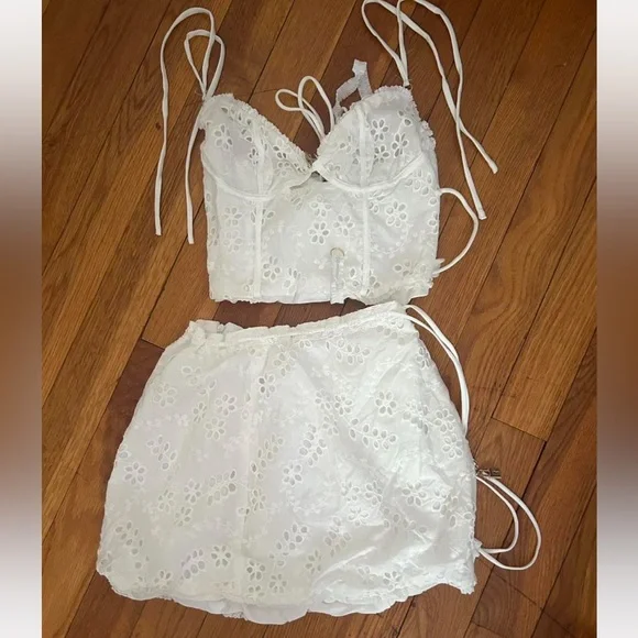 Bydee LENA SKIRT IN LUNA in size XS and matching top - Picture 2 of 2